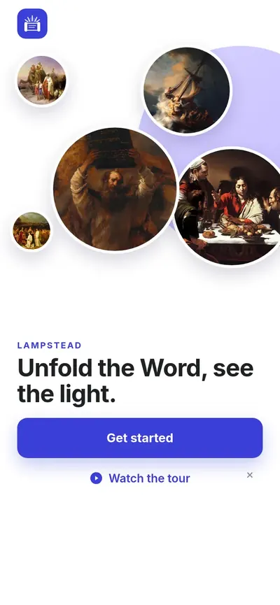 Lampstead on a phone